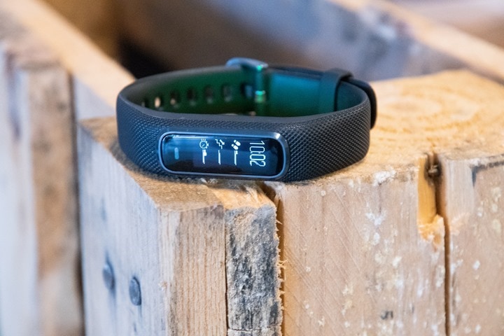 Hands on Garmin Vivosmart 4 now with Pulse Ox and Body Battery