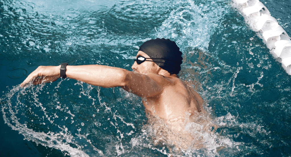 swimming with fitbit charge 3