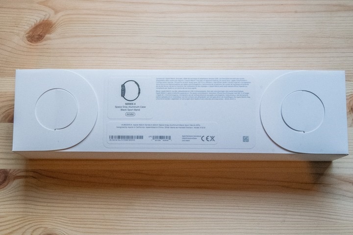 Apple watch 4 store box