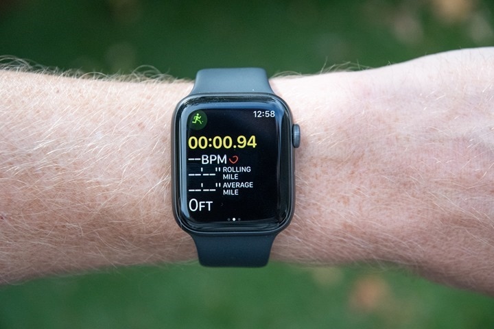 apple watch 4 workout review