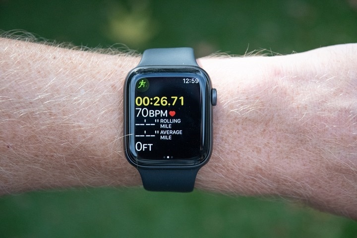 Running apple store watch 4