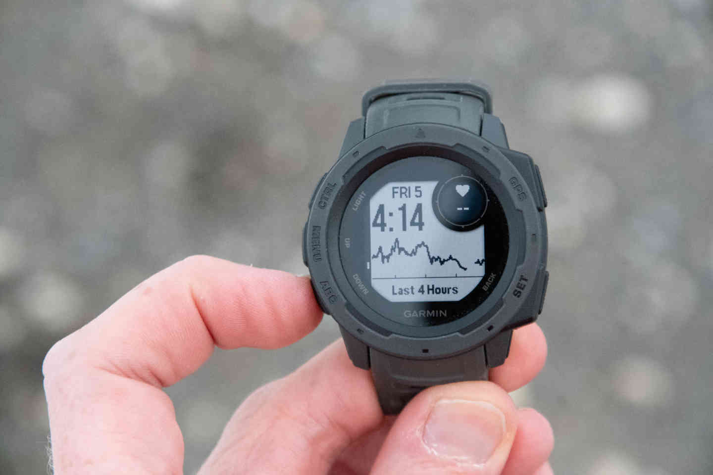 review garmin instinct watch