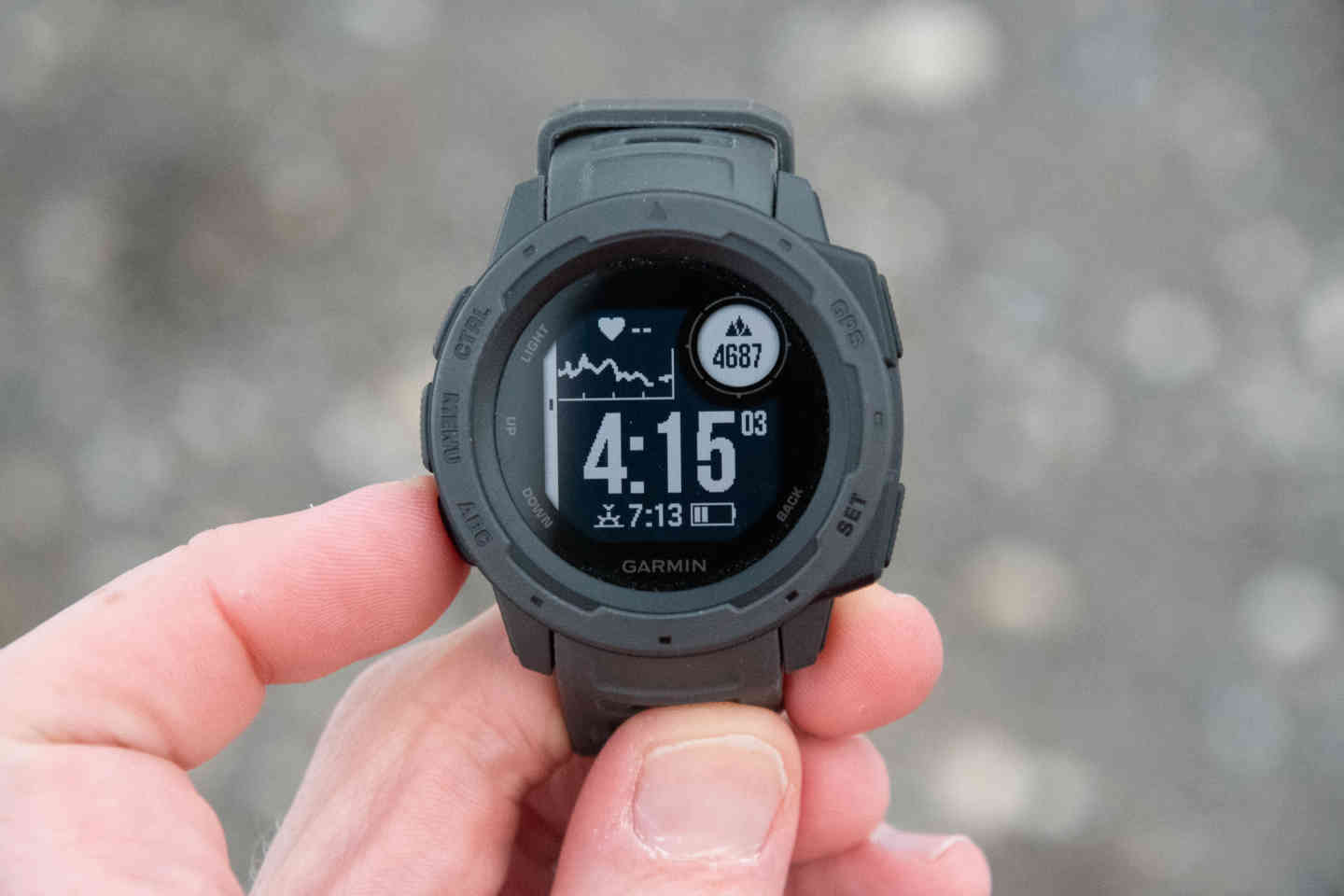 review garmin instinct watch