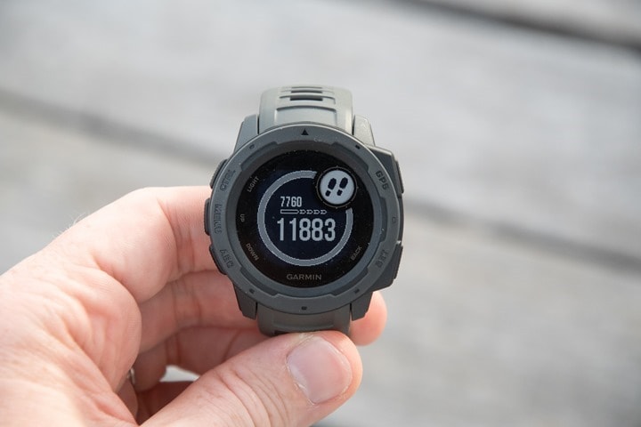 Garmin instinct display sale