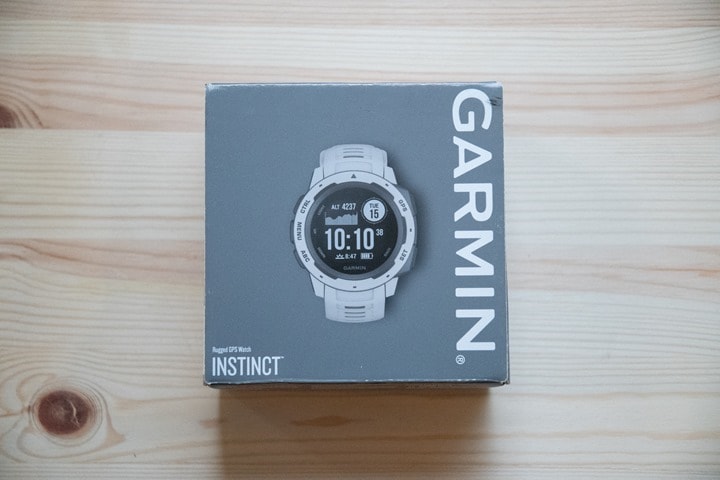 garmin instinct touchscreen