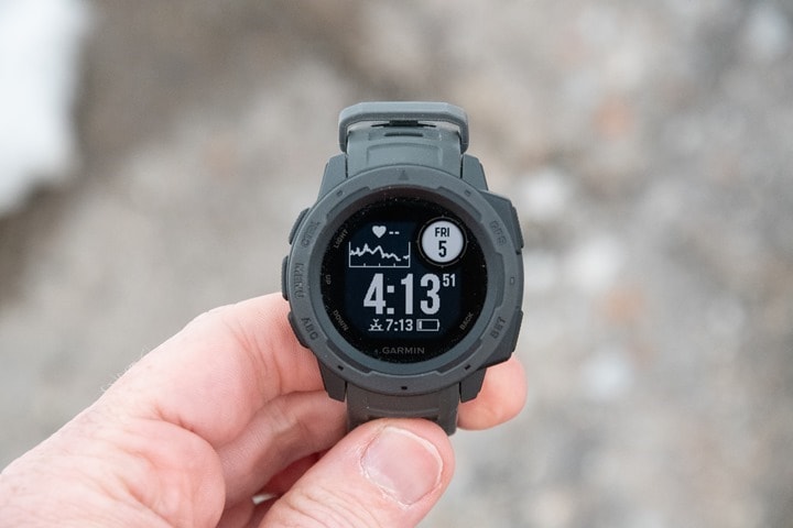 Garmin Instinct GPS Watch In Depth Review DC Rainmaker