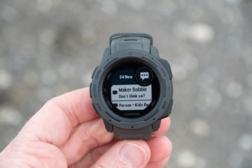 garmin instinct biking