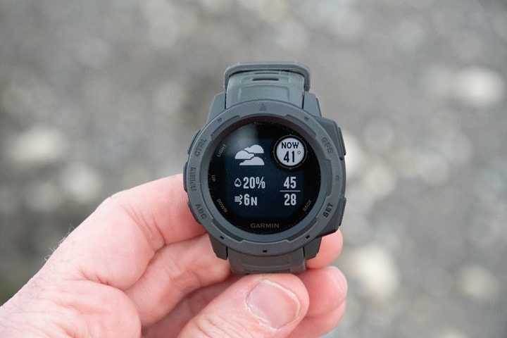 Garmin instinct store smartwatch review