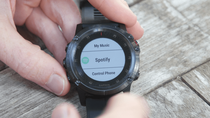 Garmin discount instinct spotify