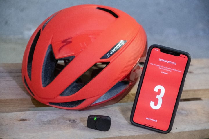 Hands on Specialized ANGi Helmet Crash Sensor DC Rainmaker