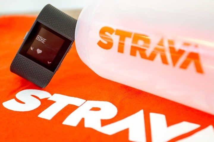 smart band strava