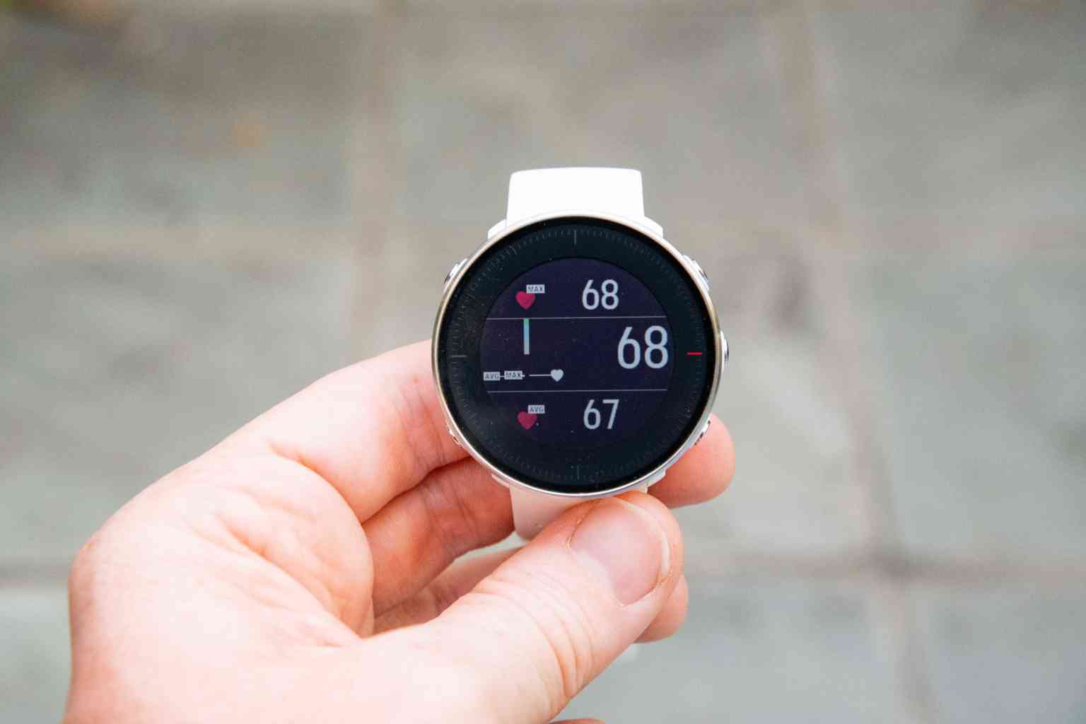 polar vantage m gps test