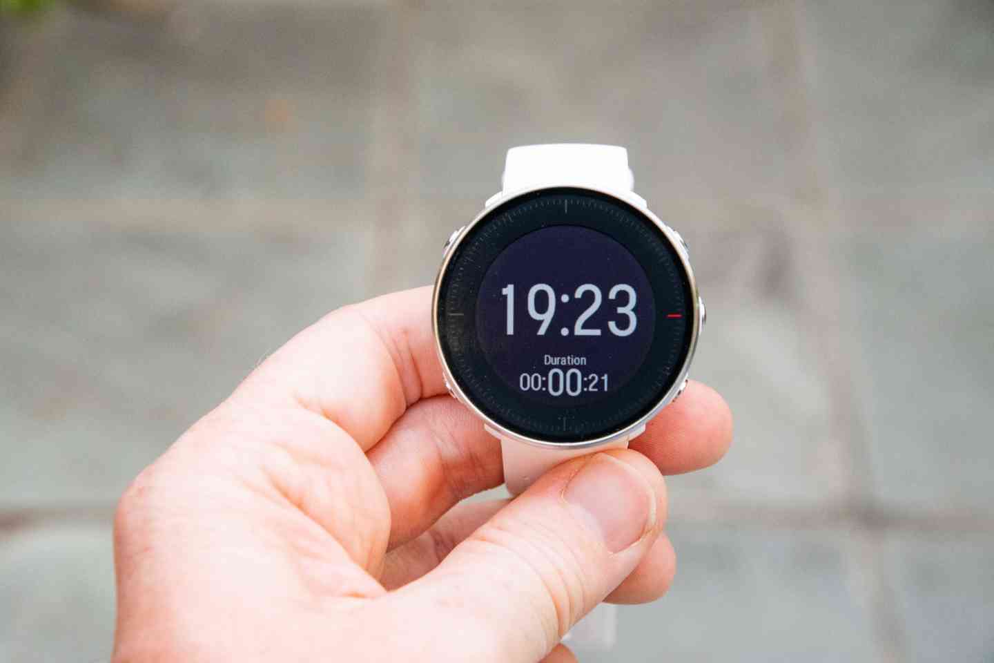 polar vantage m gps test