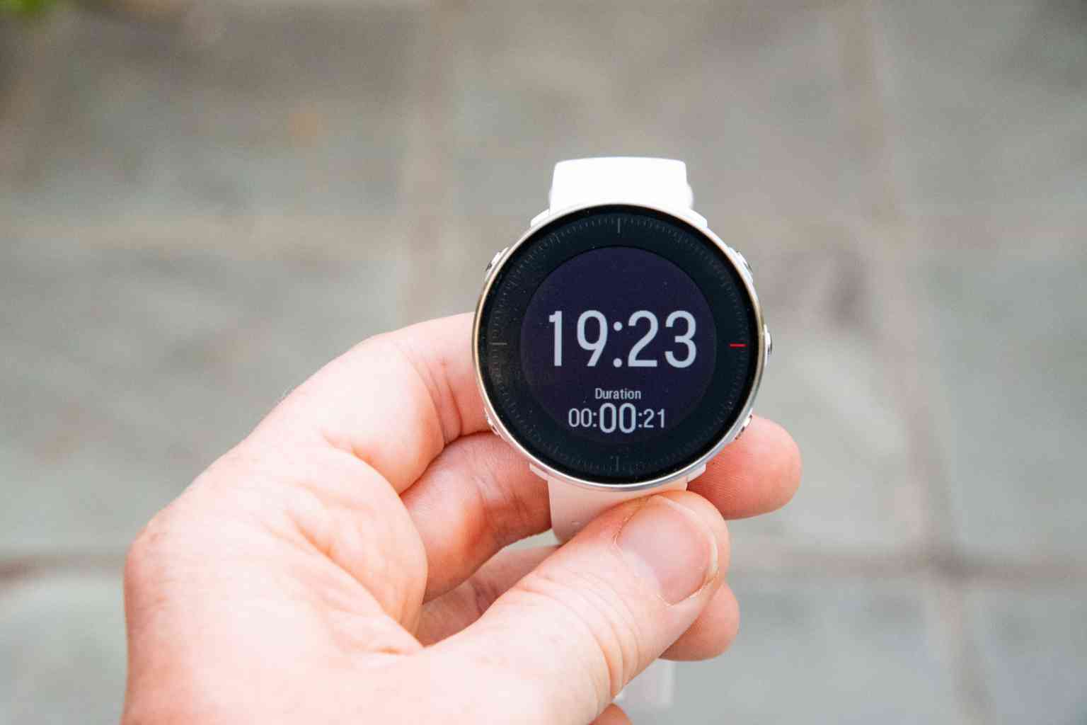polar vantage m gps test