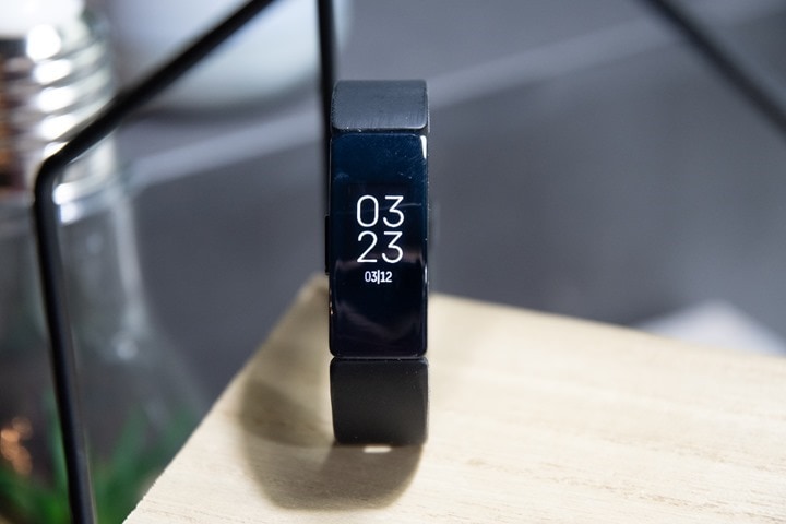 fitbit inspire display