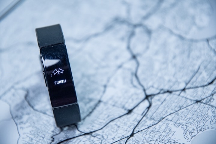 Fitbit connected gps best sale is running inspire hr