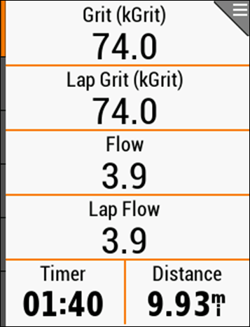 Garmin discount flow score