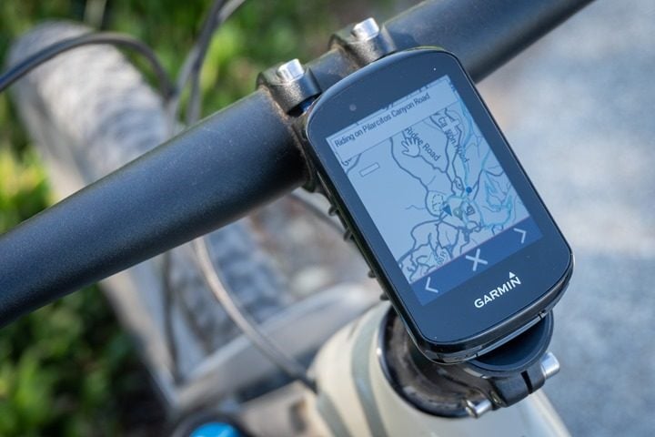 Garmin Edge 530 GPS Cycling Computer w Garmin Red Silicone Case and MTB Bundle 