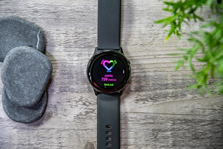 galaxy watch active interval training