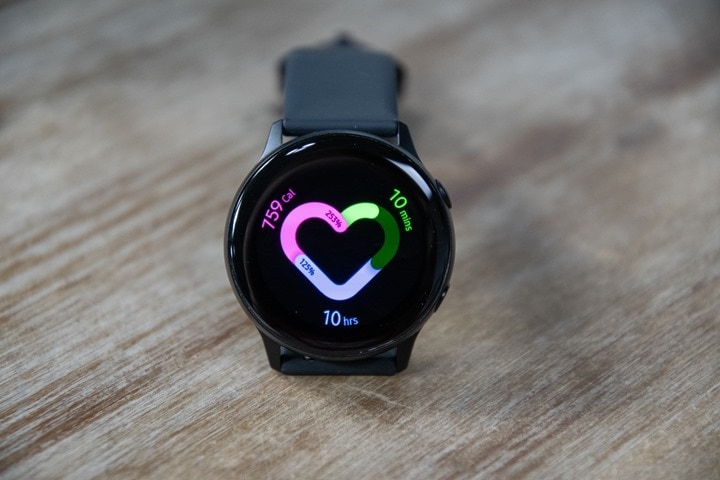 Galaxy watch active activities online