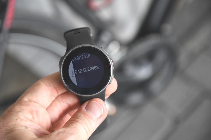 Wahoo cadence sensor clearance with garmin