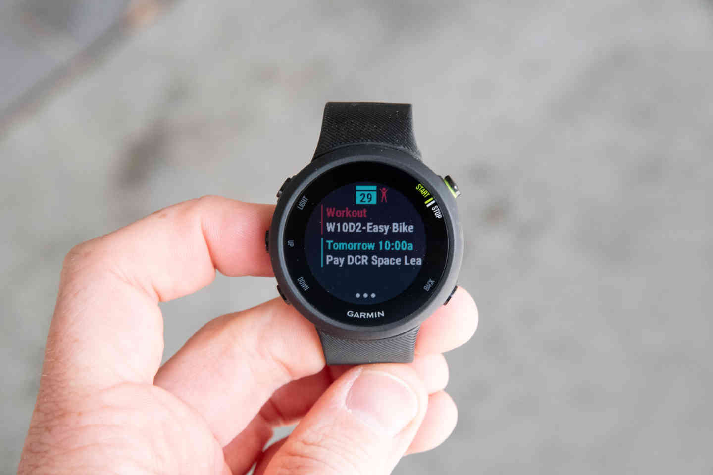 garmin forerunner 45 golf