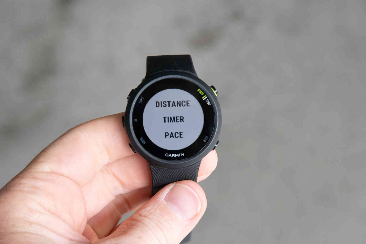garmin forerunner 45 gps tracking