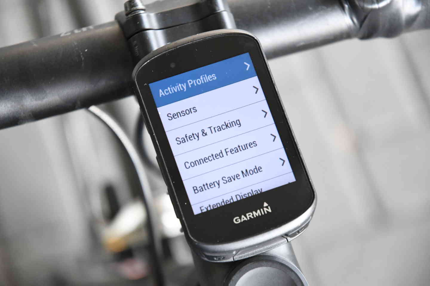 garmin edge 510 loading profiles