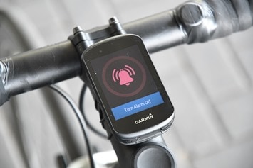 garmin bike alarm