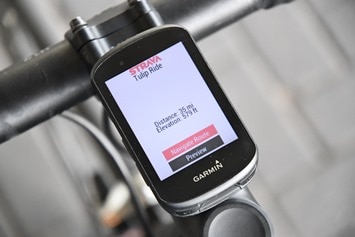 Garmin-Edge530-Strava-Route-Selected