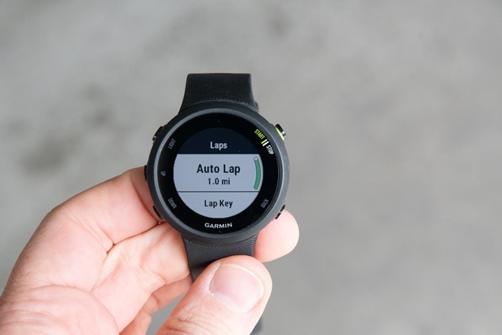 Garmin forerunner cheap 45 specs