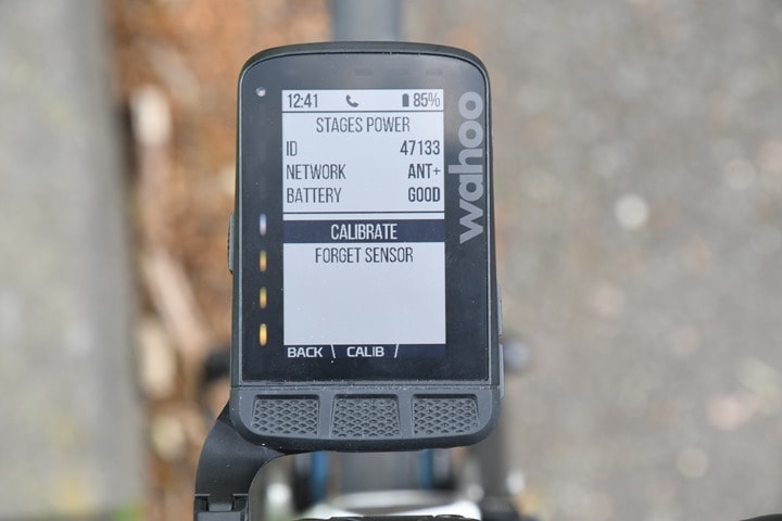 wahoo elemnt roam sensors