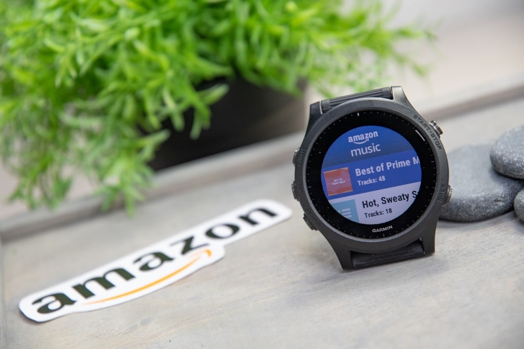 fitness watch with amazon music