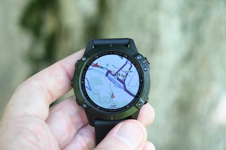 Fenix 6 online display