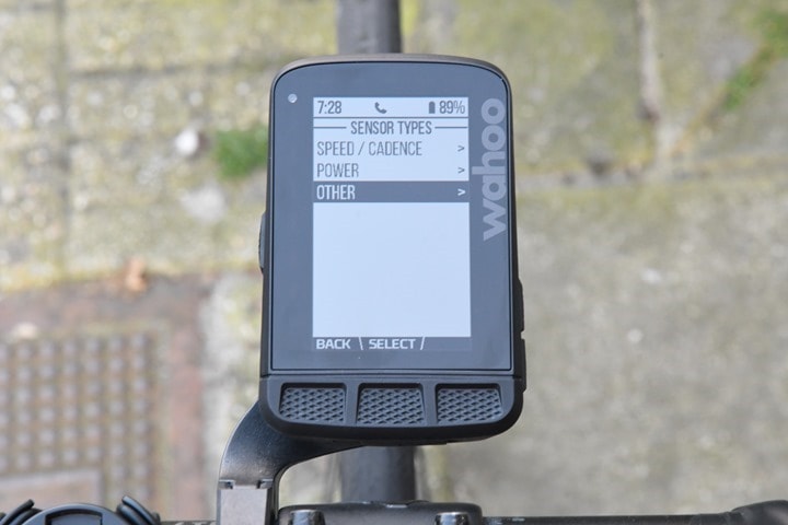 Compteur GPS Wahoo Elemnt Roam