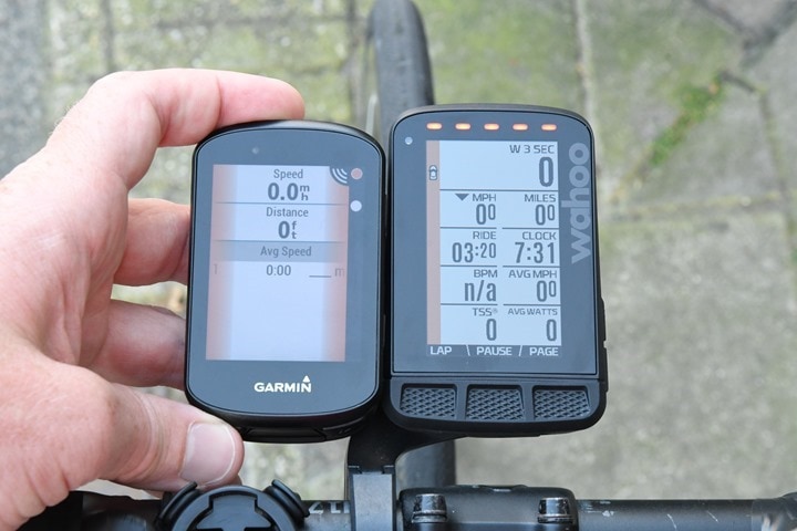 wahoo elemnt varia radar