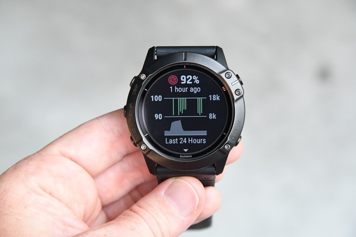 Garmin fenix discount 6 charge time