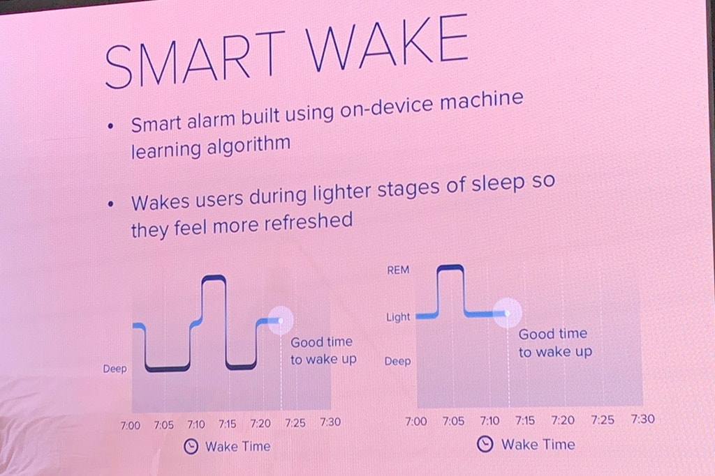 fitbit smart wake up