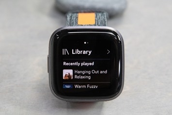 Fitbit-Versa2-Spotify-Library-Control