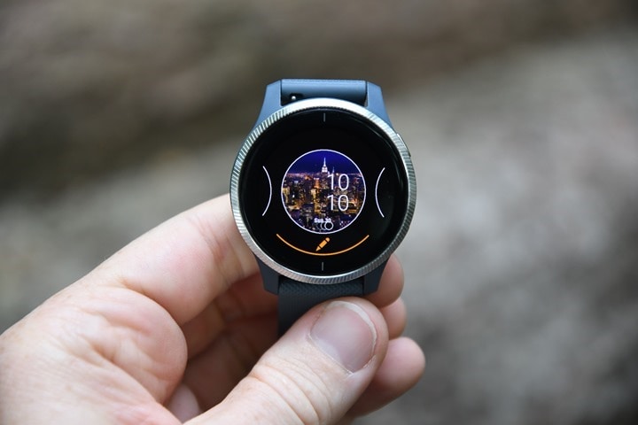 do custom garmin watch faces drain battery life