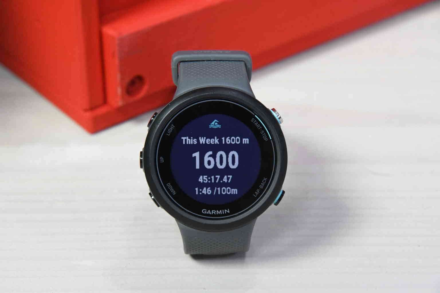 garmin 235 open water swimming