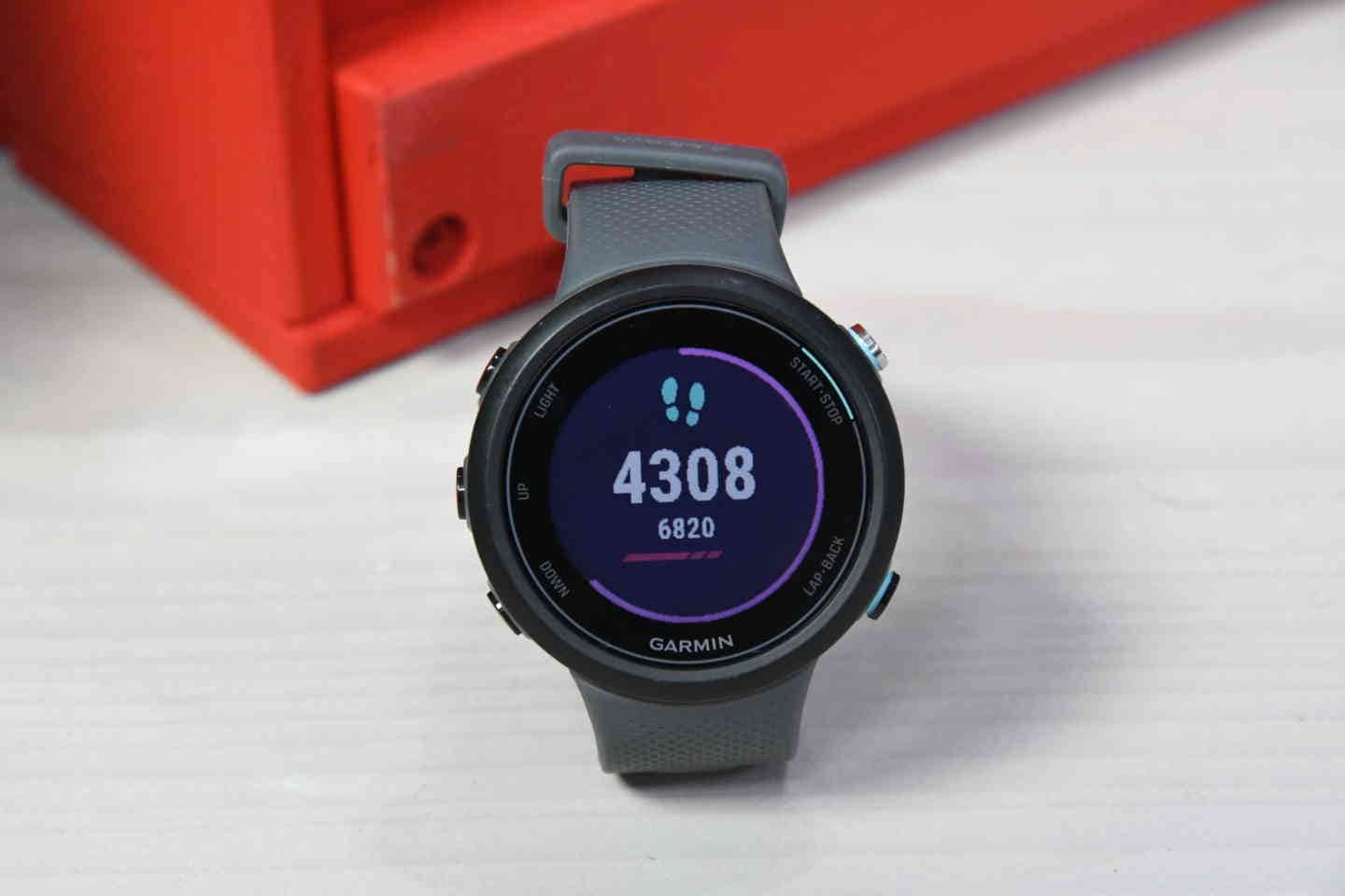 garmin swim tracking