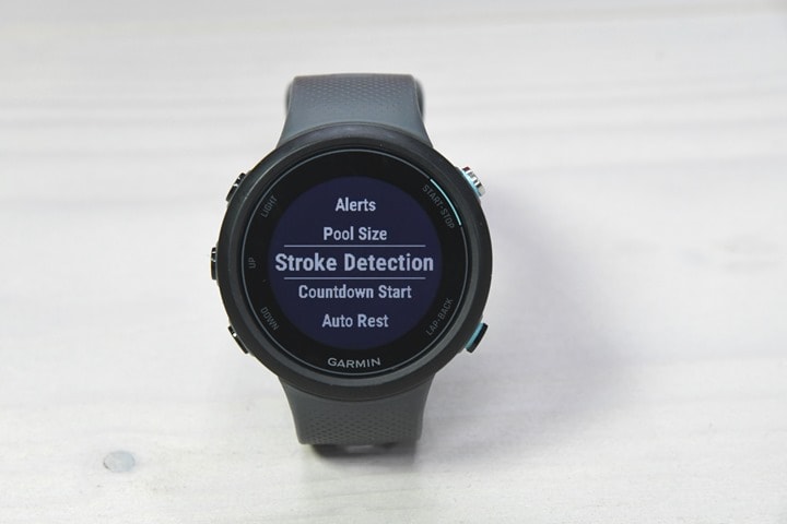 Wear os store swim tracking