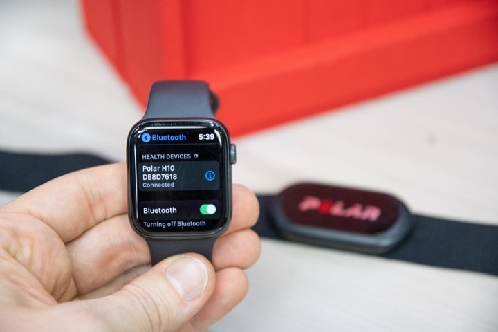 Polar h10 2024 apple watch 3