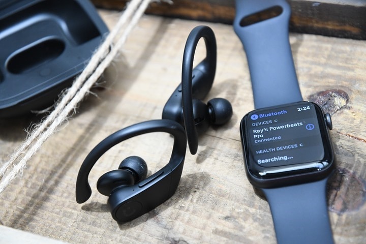 connect powerbeats pro to apple watch