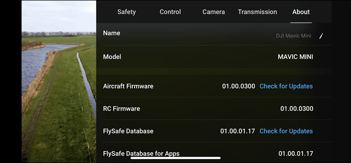 Mavic mini firmware store update 2021