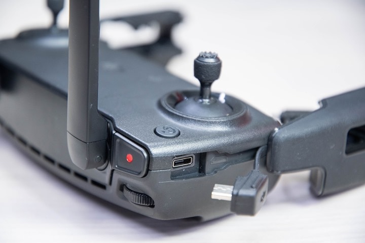 mavic controller charging