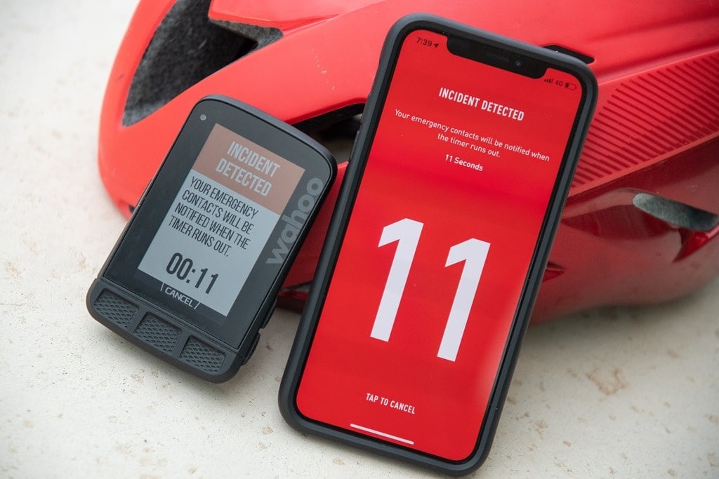 wahoo elemnt bolt notifications