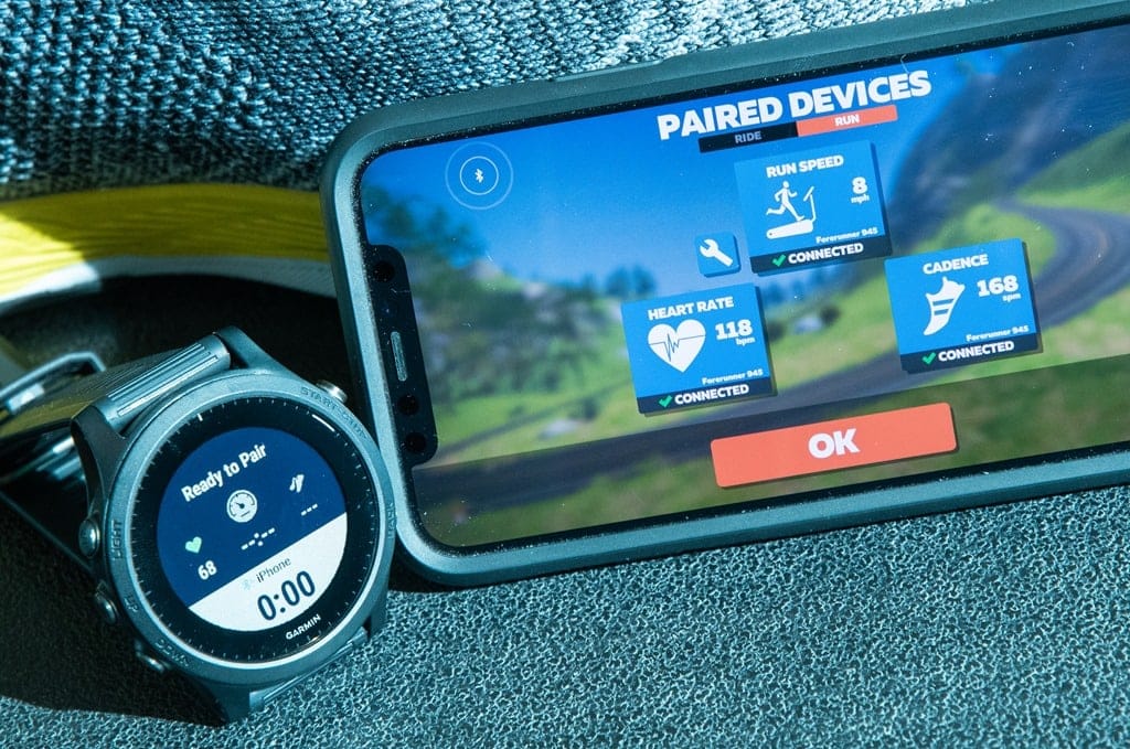 connect garmin 935 to zwift