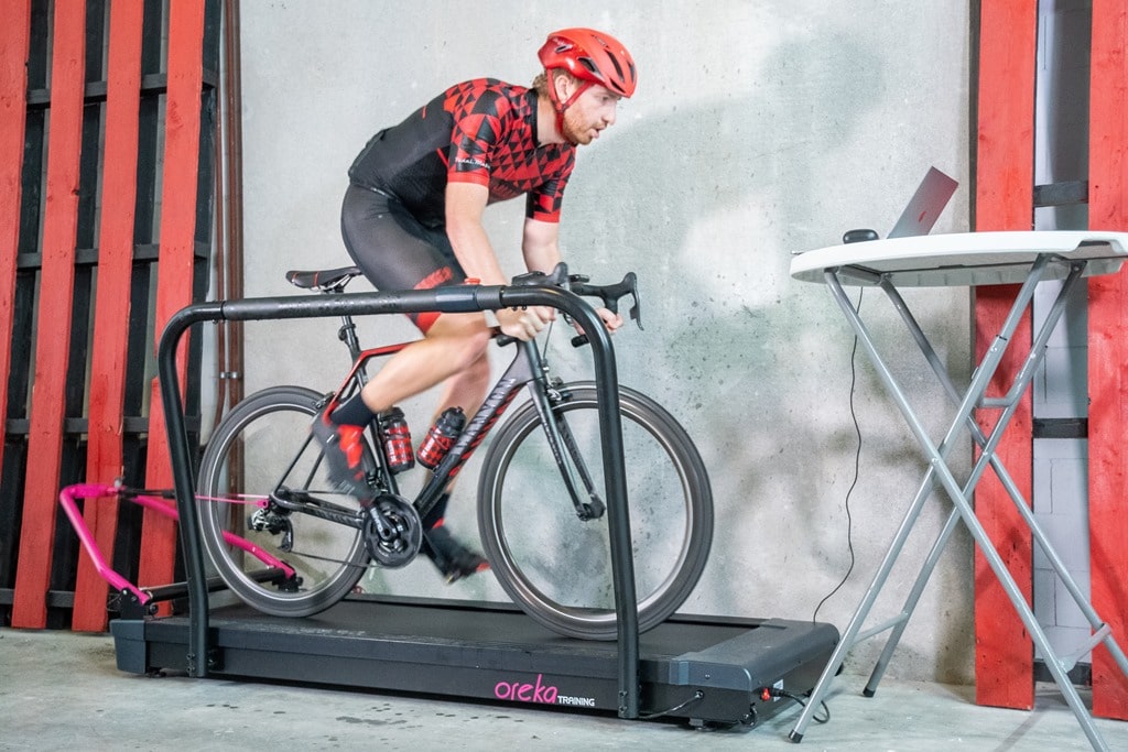 oreka treadmill cycling trainer